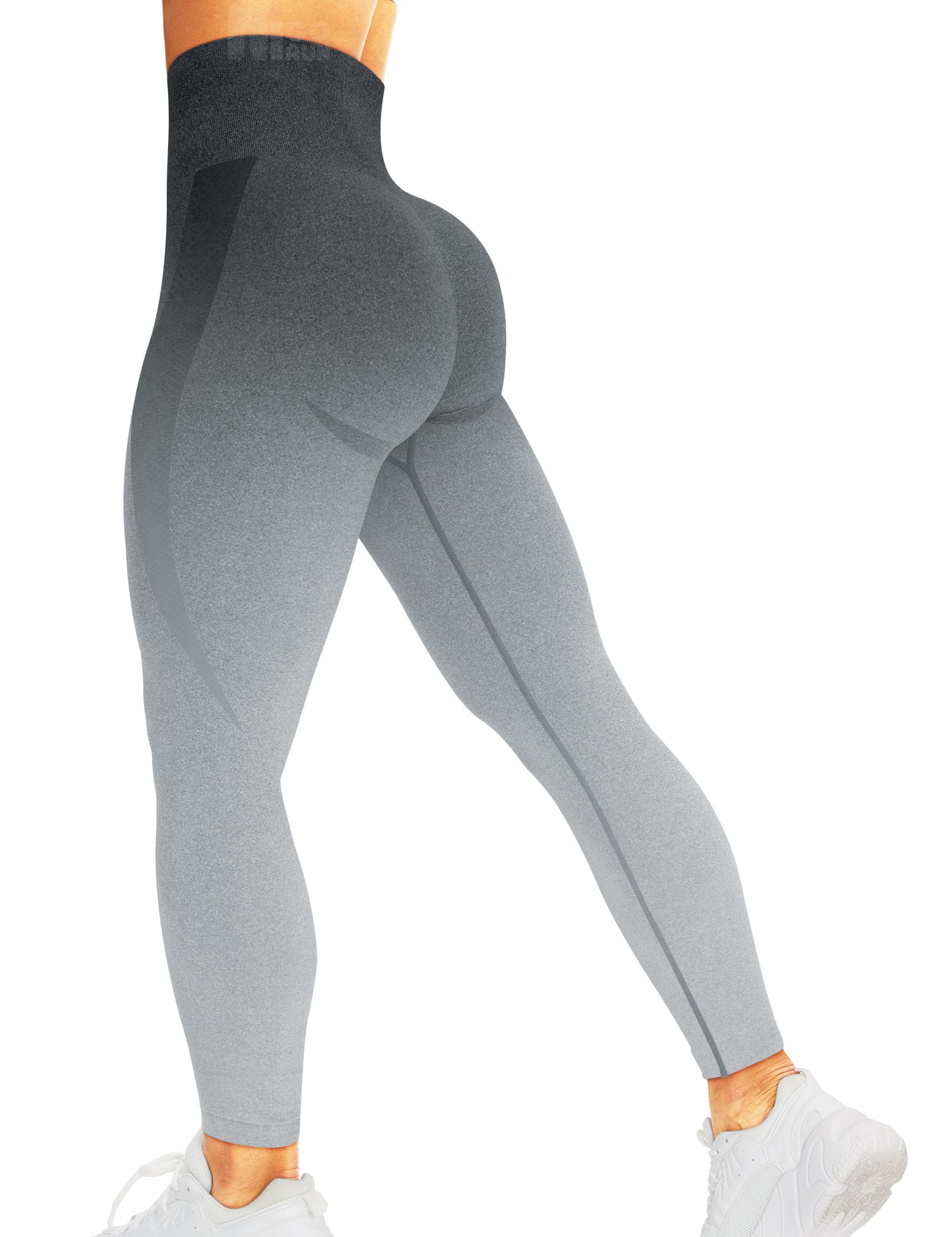 HIGORUN Women Seamless Leggings Smile Contour High Waist Workout