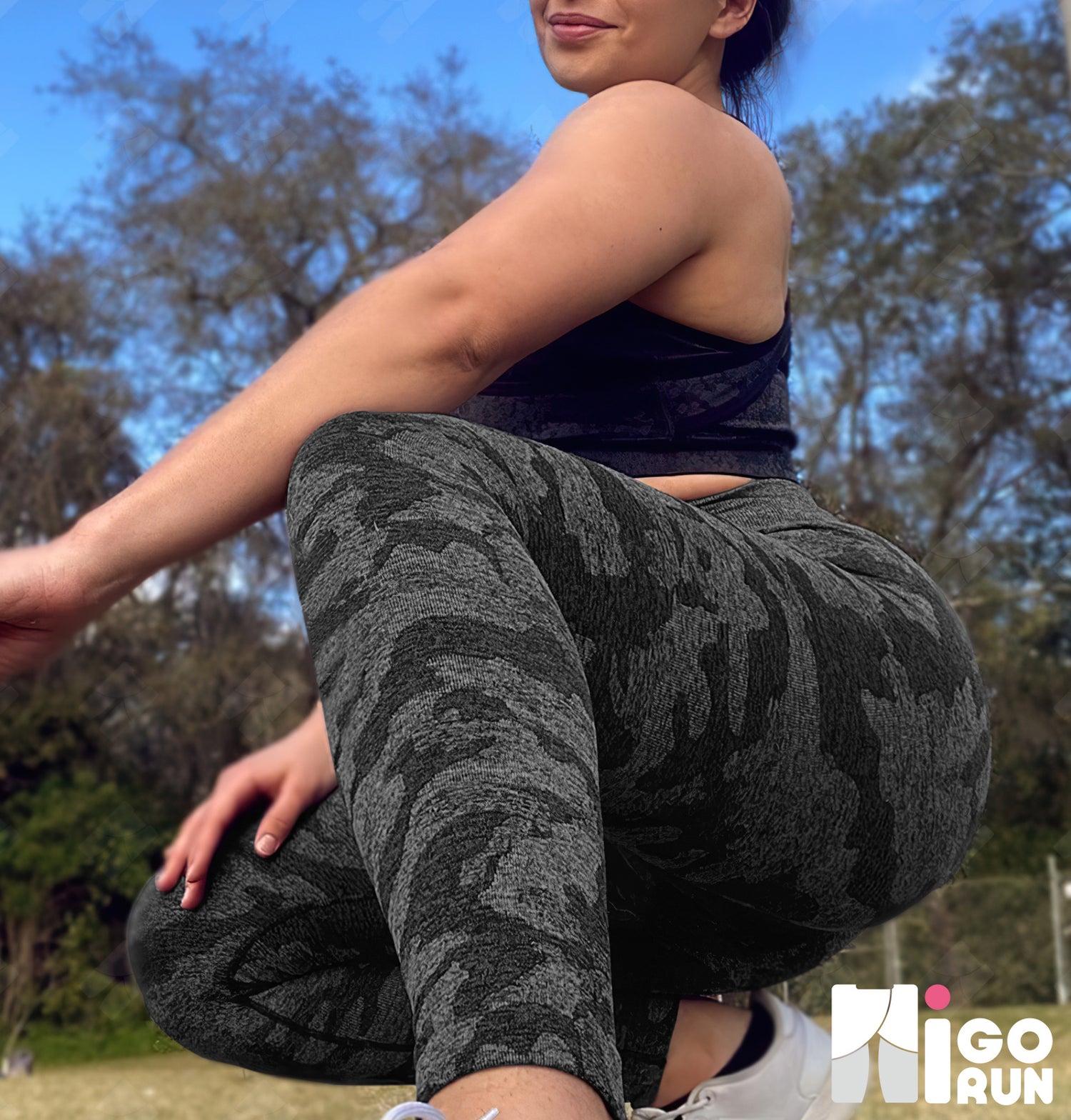 HIGORUN Womens Seamless Leggings Smile Contour High Waist Workout Gym –  higorun